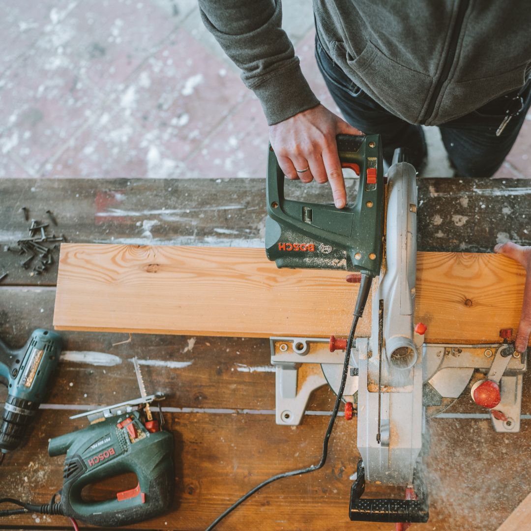 img of a contractors tools